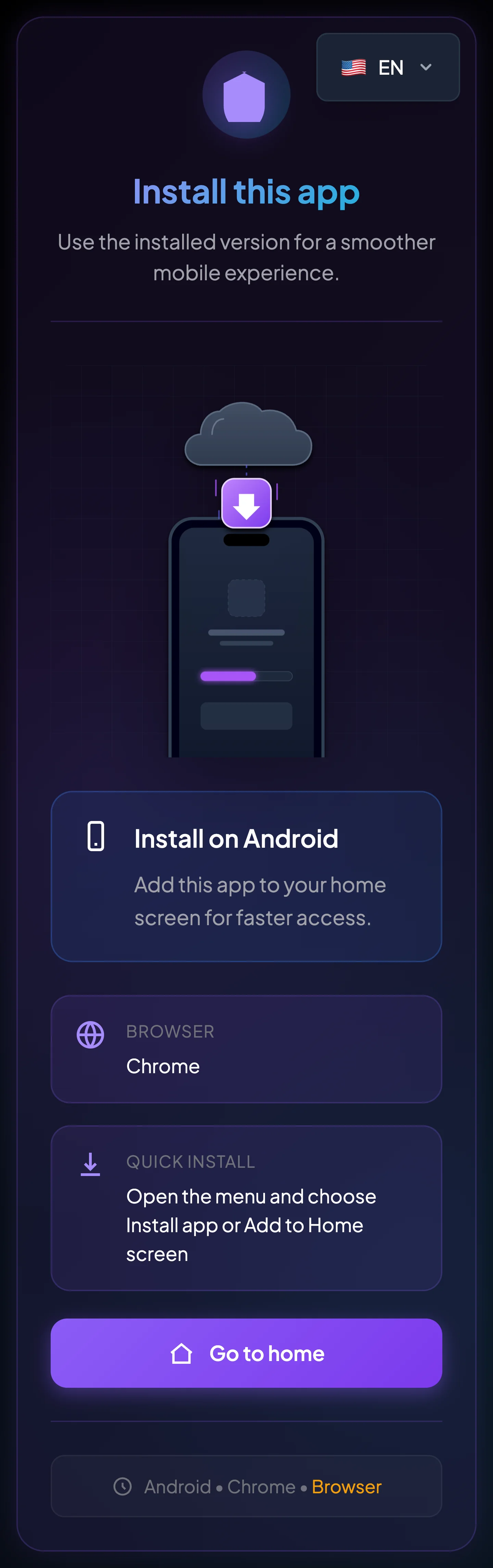 Install BrokerIG on Android